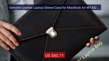 Genuine Leather Laptop Sleeve Case for MacBook Air M1 M2 M3 M4 Pro... -- Best Deal 2026 | Shop Now!