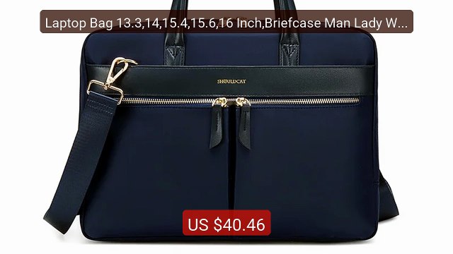 Laptop Bag 13.3,14,15.4,15.6,16 Inch,Briefcase Man Lady Women... Amazing Value 2026 | Must Have!