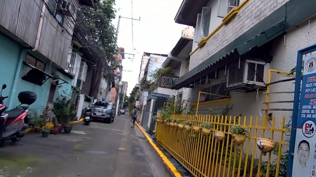 Locked Domicile on Ma. Luisa Street in Manila City in the Philippines