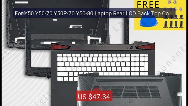 For Y50 Y50-70 Y50P-70 Y50-80 Laptop Rear LCD Back Top Cover ... Amazing Value 2026 | Must Have!