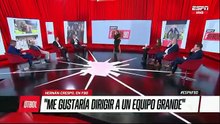 La anécdota de Hernán Crespo sobre el día que eliminó a Cristiano Ronaldo