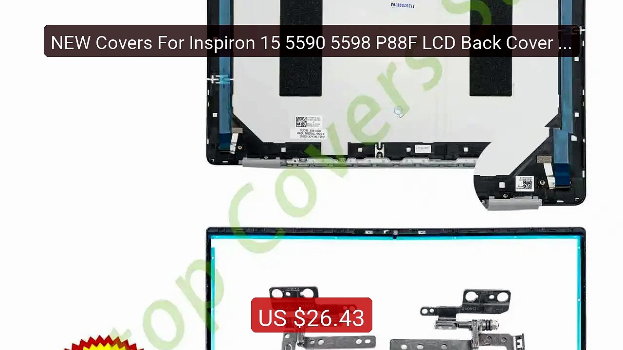NEW Covers For Inspiron 15 5590 5598 P88F LCD Back Cover Beze... -- Amazing Value 2026 | Must Have!