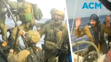 Israel fires shots at Gaza flotilla, boats intercepted