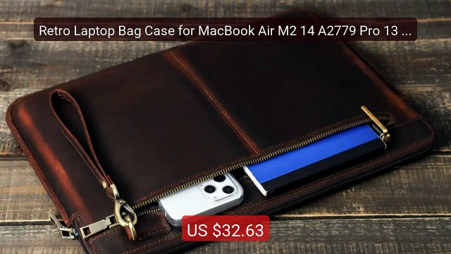 Retro Laptop Bag Case for MacBook Air M2 14 A2779 Pro 13 15... Top Pick 2026 | Unbeatable Price!