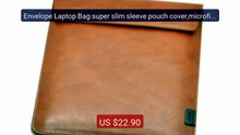 Envelope Laptop Bag super slim sleeve pouch cover,microfiber leath... -- Best Deal 2026 | Shop Now!