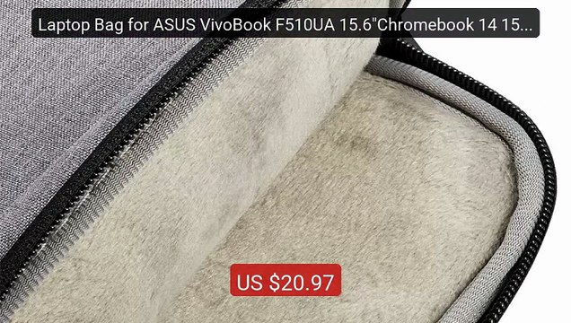 Laptop Bag for ASUS VivoBook F510UA 15.6 Chromebook 14 15.4 ZenBoo... Best Deal 2026 | Shop Now!
