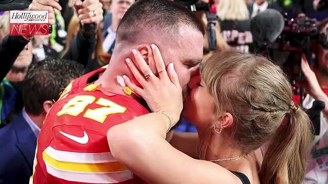 Taylor Swift and Boyfriend Travis Kelce Celebrate Kansas City Chiefs Super Bowl Win | THR News Video [Full Movie]
