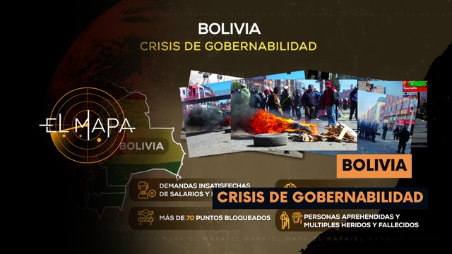 El Mapa | Mapa del día | Bolivia: Crisis de gobernabilidad 19-05-2026