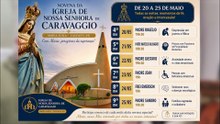 Paróquia Nossa Senhora de Caravaggio convida comunidade para grande festa