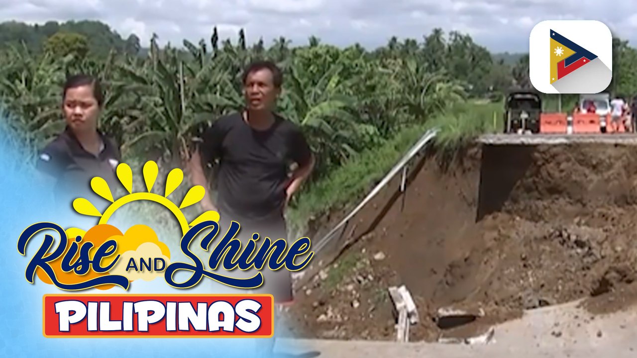 Pagguho ng tulay sa Brgy. Callawa, Davao City, dulot ng malakas na pag-ulan | ulat ni Regine Lanuza ng PTV Davao