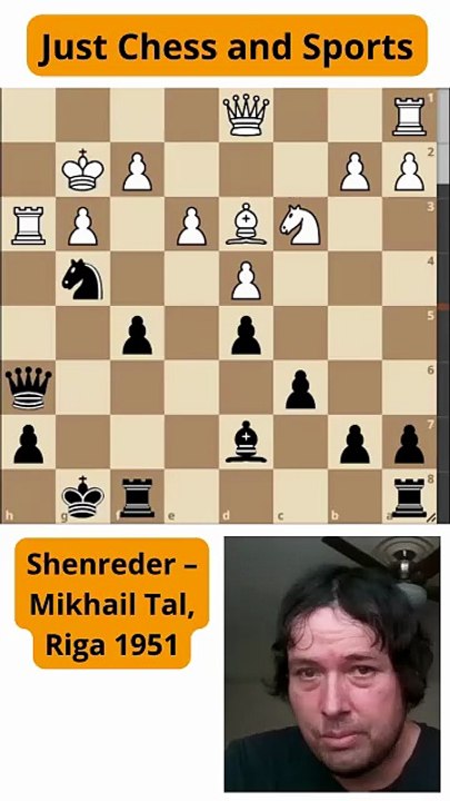 Mikhail Tal gana la calidad y vence a Shenreder (1951)