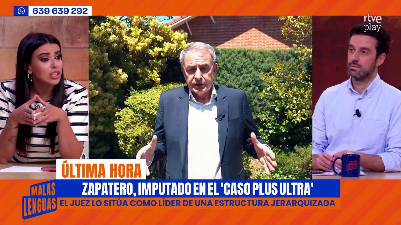 La ‘experta jurista’ Sarah Santaolalla lee el auto de Zapatero y el bochorno es tremendo al intentar salvarle el pellejo
