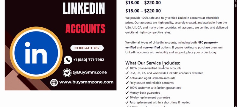 Best 33 Websites for Buy Verified LinkedIn Accounts in 2026