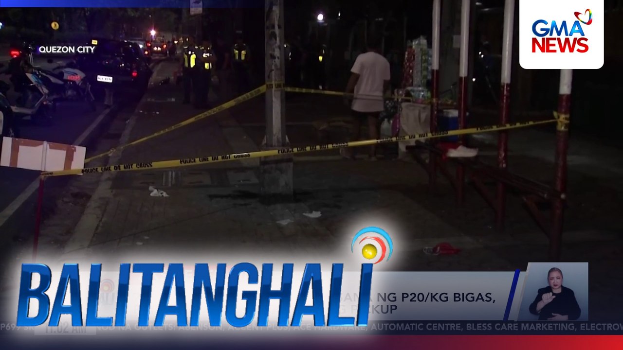 73-anyos na lalaking bibili sana ng P20/kg bigas, patay matapos mabangga ng pickup | Balitanghali