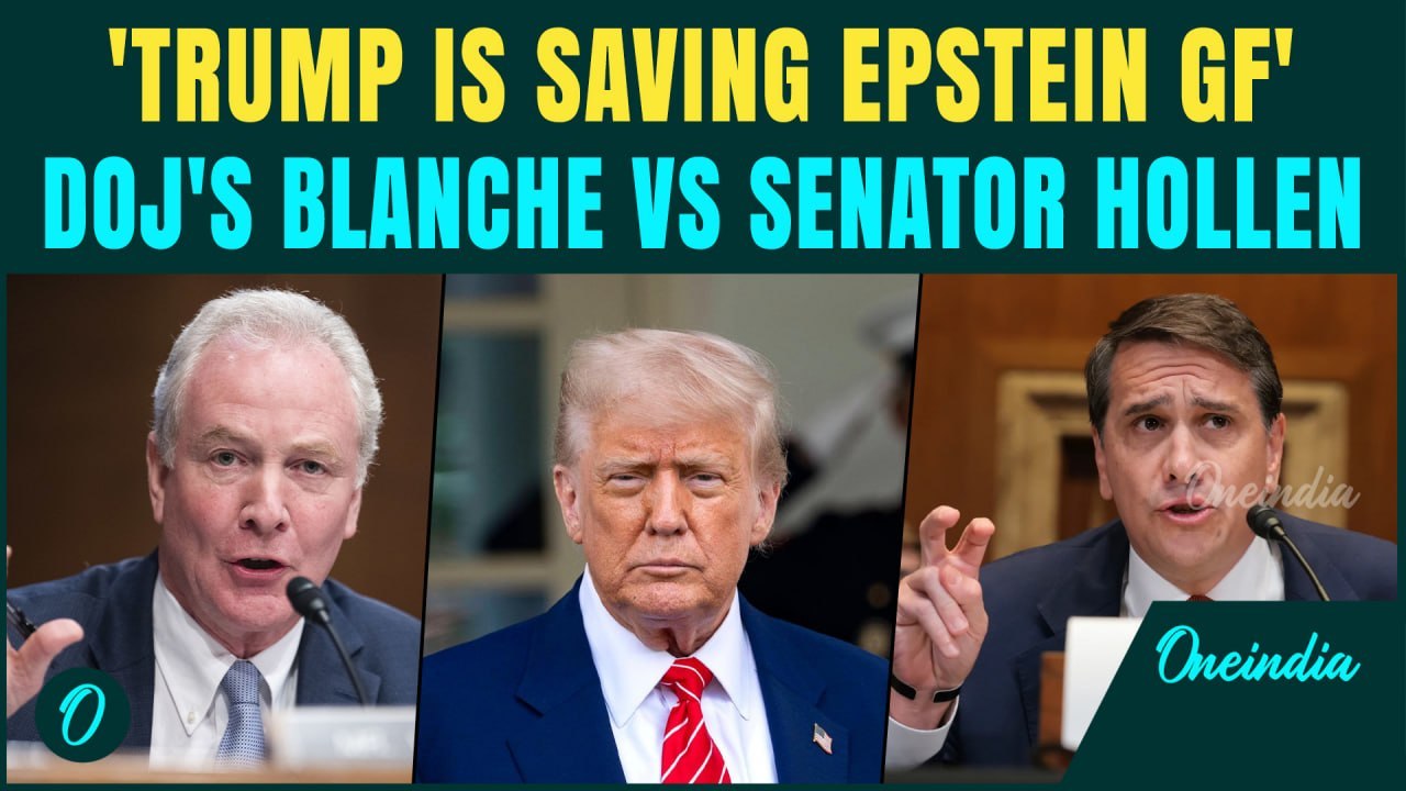 Trump Behind Epstein's Sudden Death? Senator GRILLS DOJ Chief Anc Trump's Ex-Lawyer Blanche