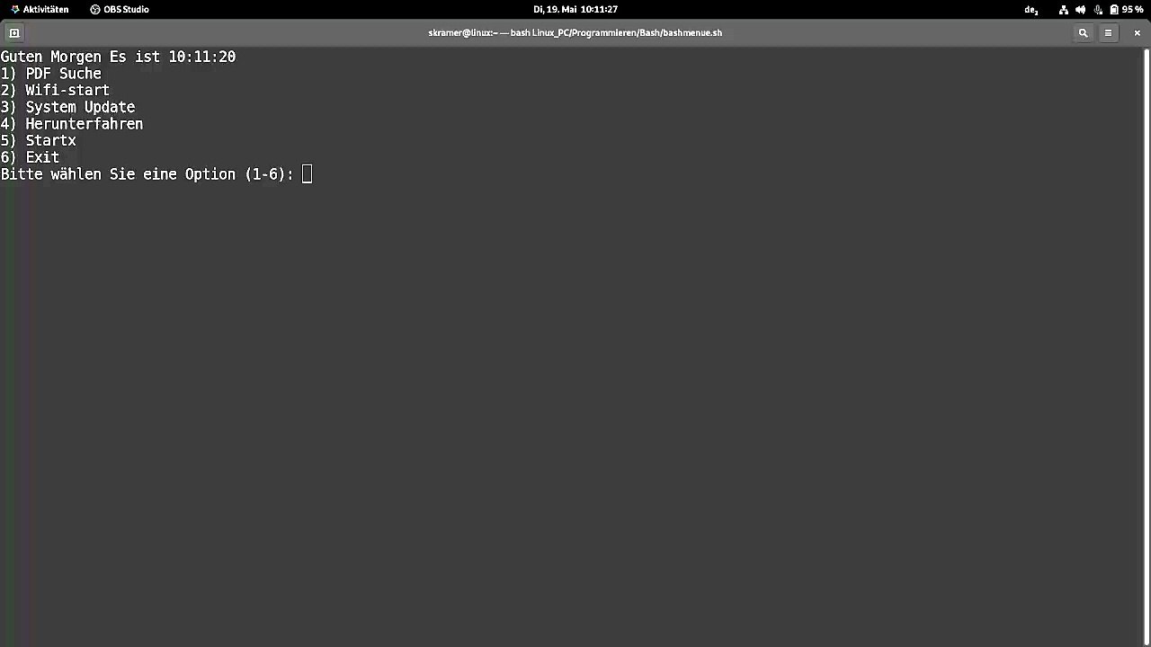 AlmaLinux Update auf der Kommandozeile in der Bash