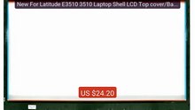 New For Latitude E3510 3510 Laptop Shell LCD Top cover/Back Co... -- Best Buy 2026 | Great Quality!