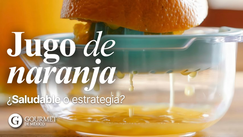 Jugo de naranja, ¿Saludable o estrategia?