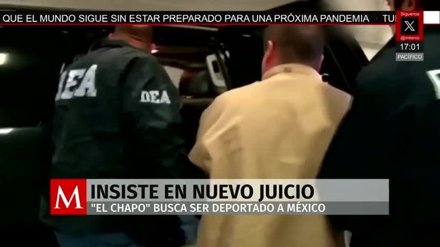 'El Chapo' Guzmán exige un nuevo juicio por irregularidades | Milenio Noticias, 19 de mayo de 2026