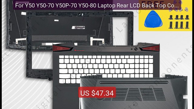 For Y50 Y50-70 Y50P-70 Y50-80 Laptop Rear LCD Back Top Cover ... Amazing Value 2026 | Must Have!