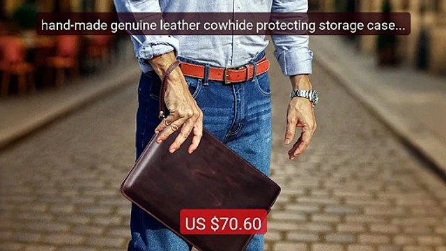 hand-made genuine leather cowhide protecting storage case bag... Amazing Value 2026 | Must Have!
