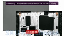 Silver Gray Laptop Accessorie For Latitude 5520 E5520 Replacement ... -- Best Deal 2026 | Shop Now!