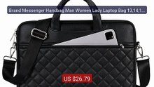 Brand Messenger Handbag Man Women Lady Laptop Bag 13,14,15.4,15.6 I... -- Top Rated 2026 | Buy Now!