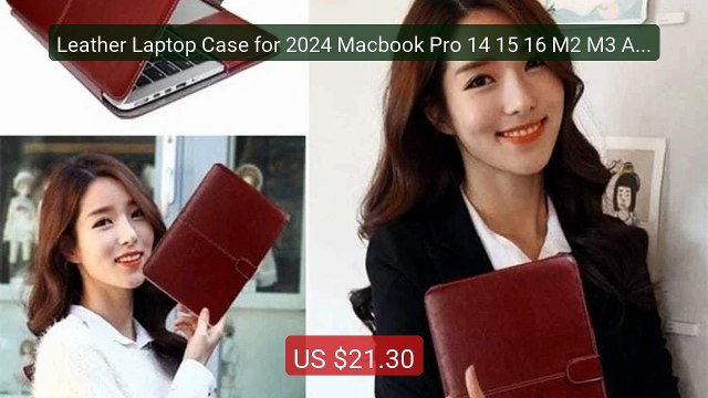 Leather Laptop Case for 2024 Macbook Pro 14 15 16 M2 M3 Air 1... Amazing Value 2026 | Must Have!