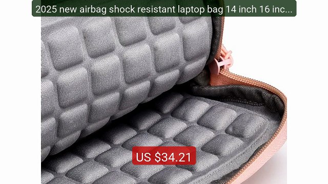 2025 new airbag shock resistant laptop bag 14 inch 16 inch ... Top Pick 2026 | Unbeatable Price!