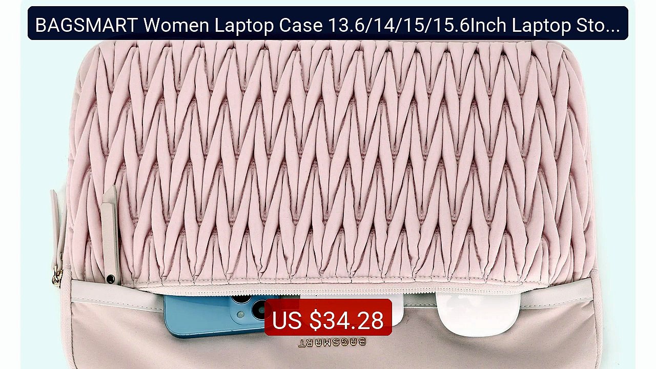 BAGSMART Women Laptop Case 13.6/14/15/15.6Inch Laptop Storage Bag ... -- Best Deal 2026 | Shop Now!