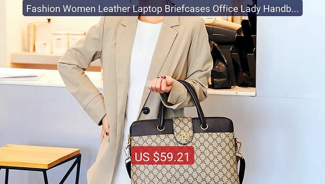 Fashion Women Leather Laptop Briefcases Office Lady Handbags For Wo... Top Rated 2026 | Buy Now!
