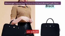 Messenger Laptop Bag 14,15.4,15.6,16 Inch,Women Lady Shoulder ... -- Hot Deal 2026 | Limited Offer!
