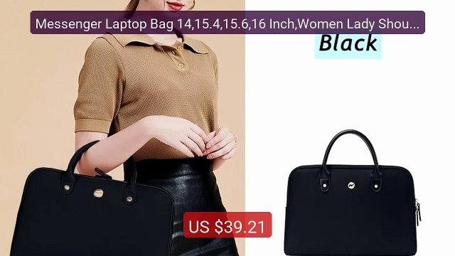 Messenger Laptop Bag 14,15.4,15.6,16 Inch,Women Lady Shoulder ... Hot Deal 2026 | Limited Offer!