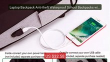 Laptop Backpack Anti-theft Waterproof School Backpacks with US... -- Hot Deal 2026 | Limited Offer!