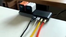 Estación de Carga para Escritorio con Abrazadera | Puertos USB-C y AC