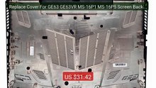 Replace Cover For GE63 GE63VR MS-16P1 MS-16P5 Screen Back Cove... -- Hot Deal 2026 | Limited Offer!