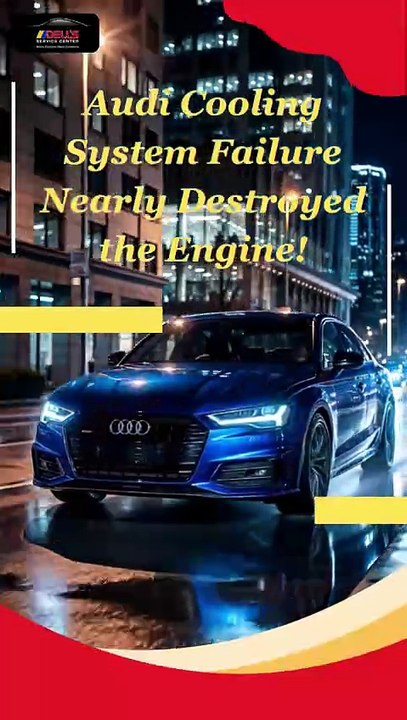 Audi Cooling System Failure Nearly Destroyed the Engine!