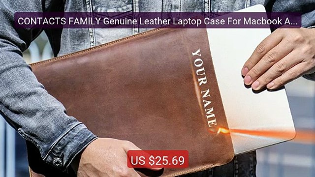 CONTACTS FAMILY Genuine Leather Laptop Case For Macbook Air m... Amazing Value 2026 | Must Have!