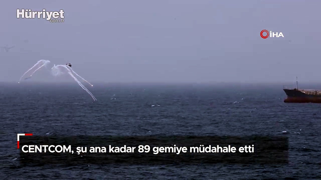 CENTCOM, şu ana kadar 89 gemiye müdahale etti