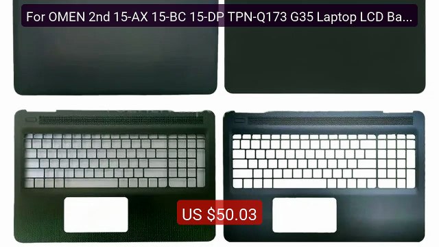 For OMEN 2nd 15-AX 15-BC 15-DP TPN-Q173 G35 Laptop LCD Back Co... Hot Deal 2026 | Limited Offer!