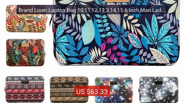 Brand Lisen Laptop Bag 10,11,12,13.3,14,15.6 Inch,Man Lady Sl... Amazing Value 2026 | Must Have!