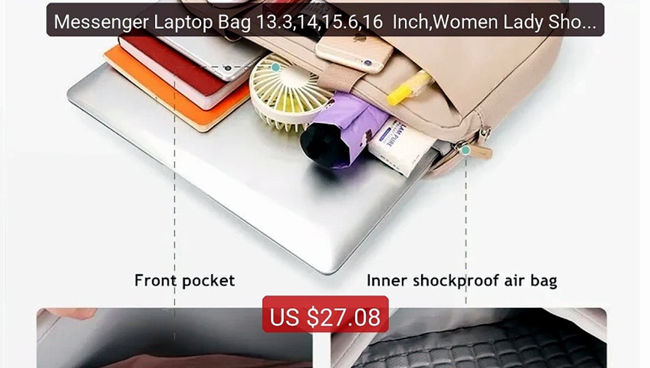 Messenger Laptop Bag 13.3,14,15.6,16  Inch,Women Lady Shoul... -- Top Pick 2026 | Unbeatable Price!