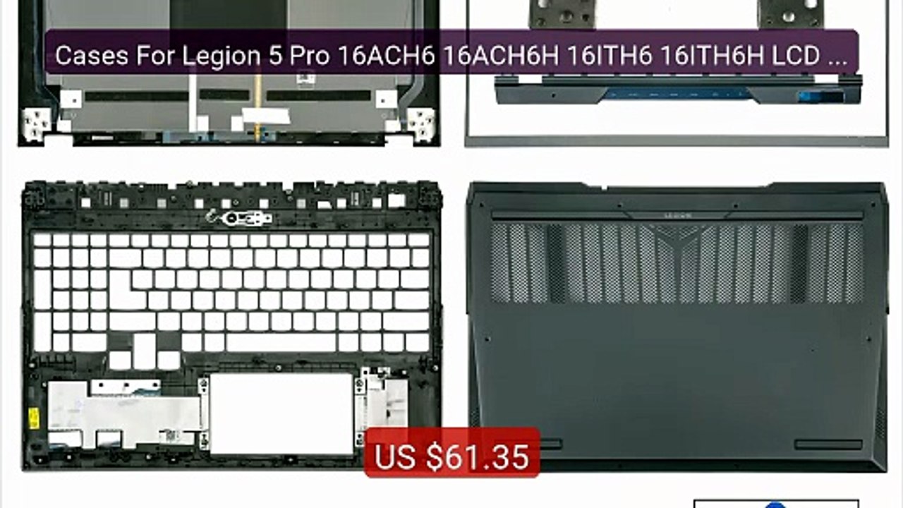 Cases For Legion 5 Pro 16ACH6 16ACH6H 16ITH6 16ITH6H LCD Back ... -- Best Buy 2026 | Great Quality!