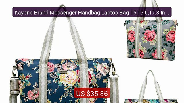 Kayond Brand Messenger Handbag Laptop Bag 15,15.6,17.3 Inch,W... Amazing Value 2026 | Must Have!