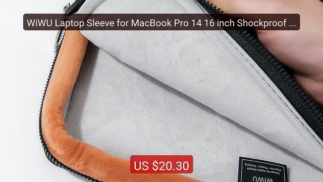 WiWU Laptop Sleeve for MacBook Pro 14 16 inch Shockproof Noteb... Best Buy 2026 | Great Quality!