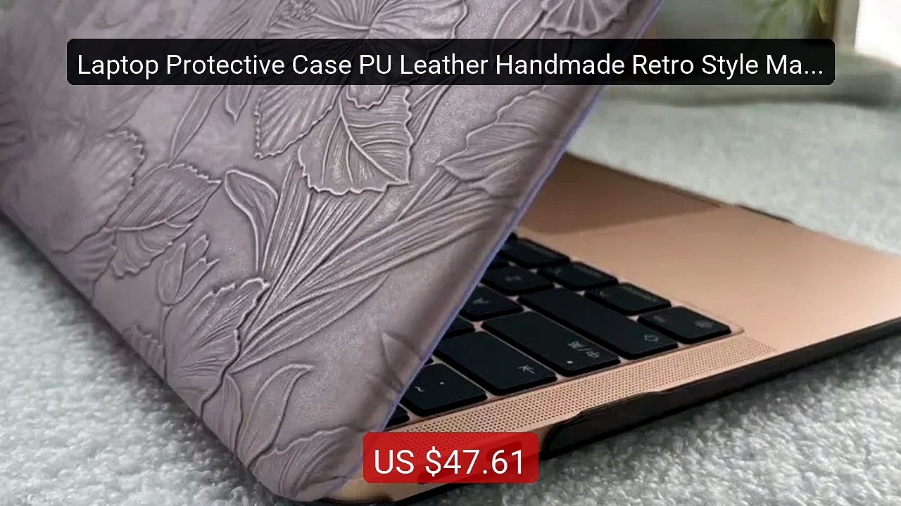 Laptop Protective Case PU Leather Handmade Retro Style Macb... -- Top Pick 2026 | Unbeatable Price!