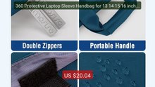 360 Protective Laptop Sleeve Handbag for 13 14 15 16 inch Mac... -- Amazing Value 2026 | Must Have!