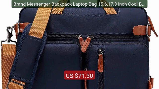 Brand Messenger Backpack Laptop Bag 15.6,17.3 Inch Cool Bel... Top Pick 2026 | Unbeatable Price!