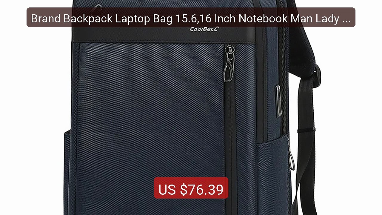 Brand Backpack Laptop Bag 15.6,16 Inch Notebook Man Lady Wa... -- Top Pick 2026 | Unbeatable Price!