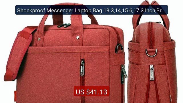 Shockproof Messenger Laptop Bag 13.3,14,15.6,17.3 Inch,Briefca... Best Buy 2026 | Great Quality!